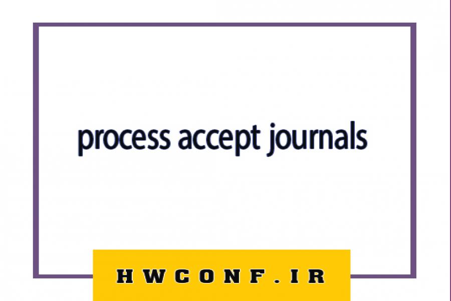 The application process for printing accepted articles in journals